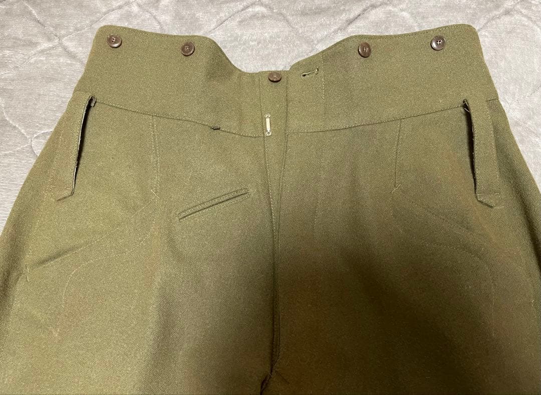 日本陸軍　櫻井(鬼塚堂)　精巧複製　昭和13年制　羅紗製　将校軍衣袴　値下受付中