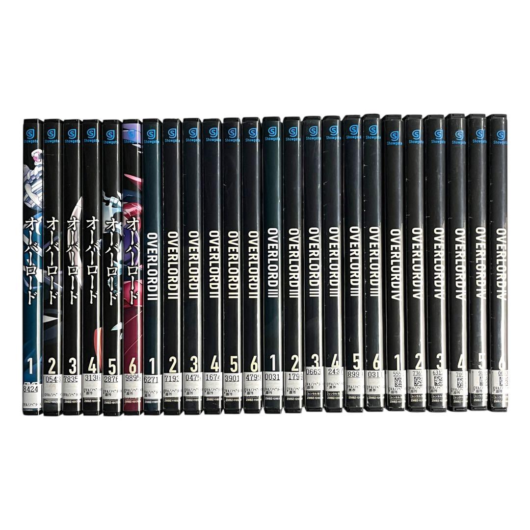 新品ケース 「OVERLORD / オーバーロード 」 希少！4期まで 全24巻
