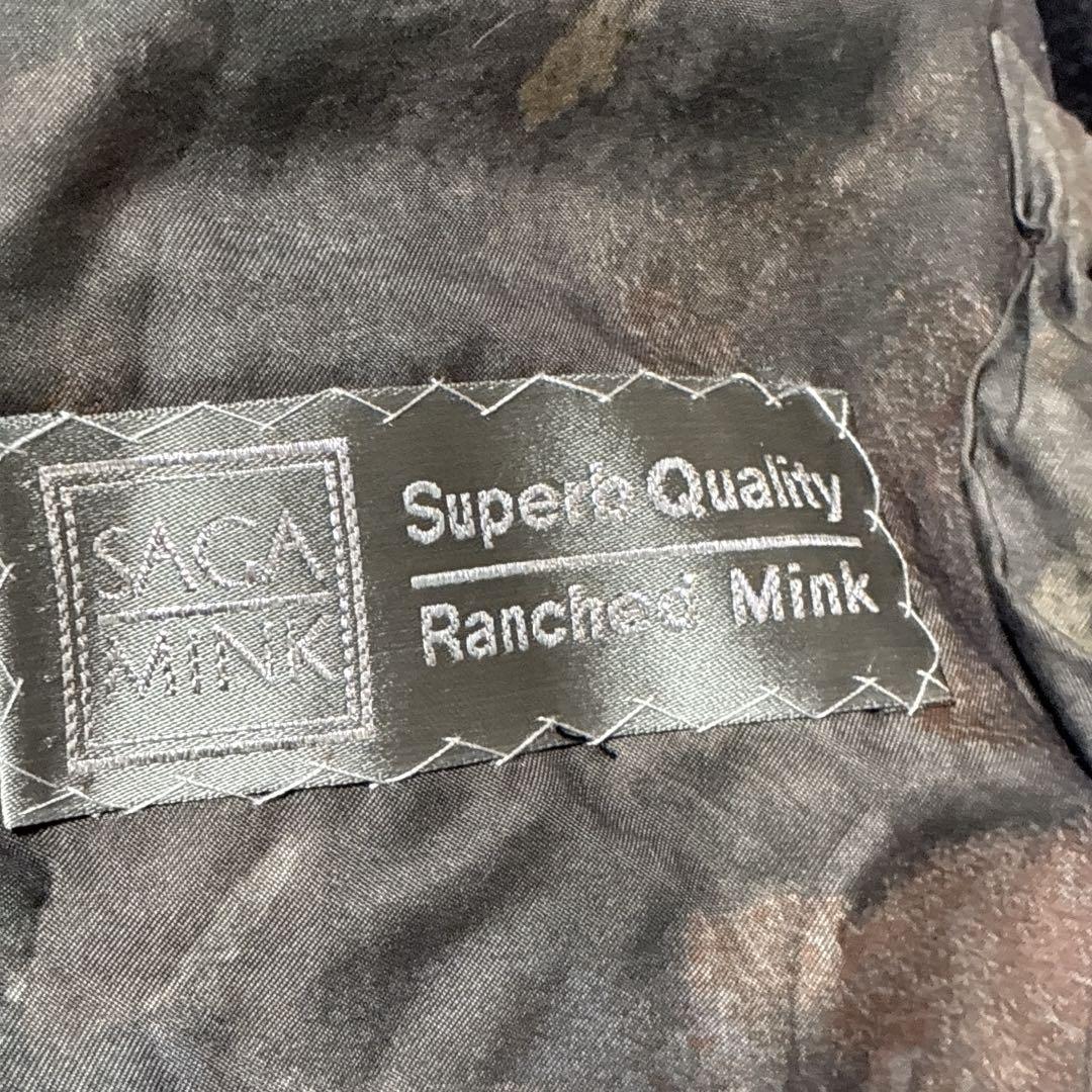 ヴァレンティノ SAGA MINK 銀サガ シェアードミンク ミンクファー