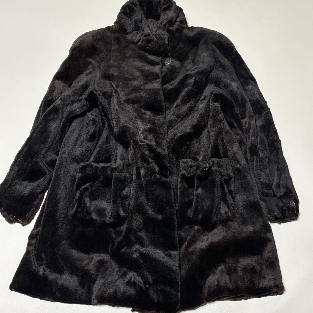 ヴァレンティノ SAGA MINK 銀サガ シェアードミンク ミンクファー