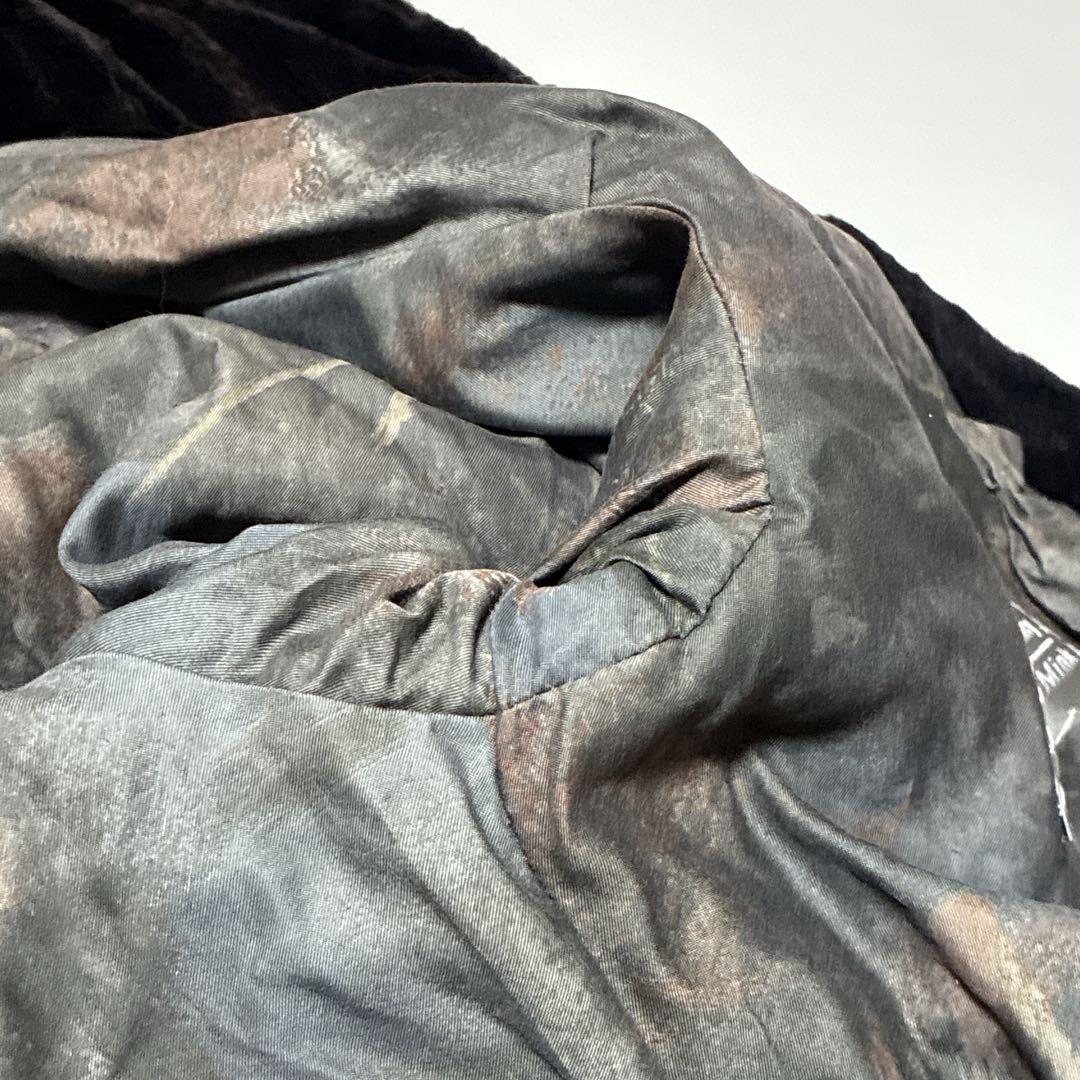 ヴァレンティノ SAGA MINK 銀サガ シェアードミンク ミンクファー