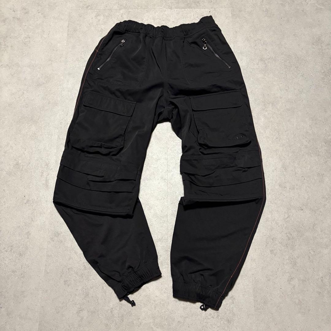 【美品】DIESEL ディーゼル　P-Mirt カーゴパンツ　 Lサイズ　黒