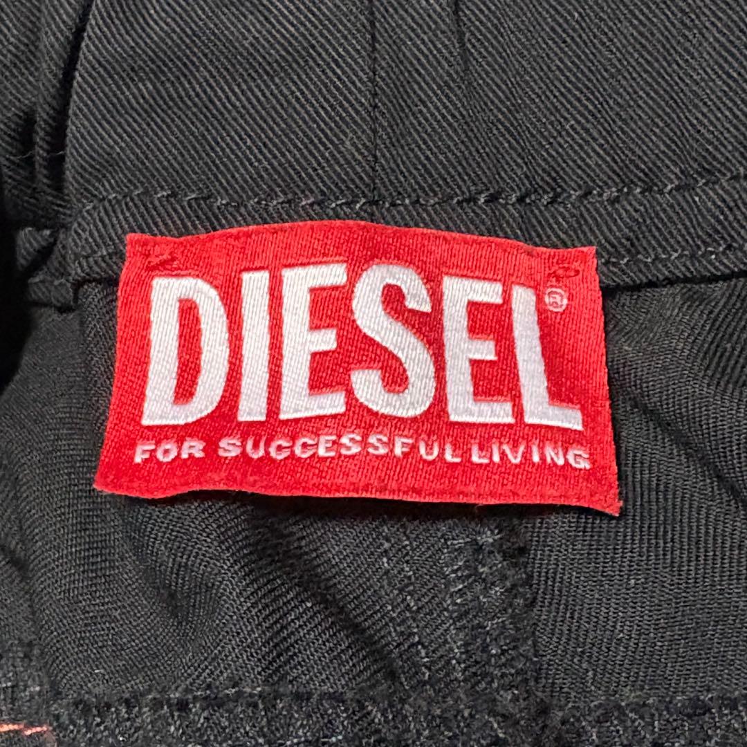 【美品】DIESEL ディーゼル　P-Mirt カーゴパンツ　 Lサイズ　黒