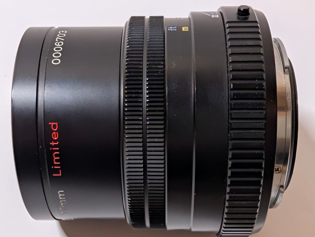 【要修理】PENTAX FA 77mm f1.8 limited レンズ