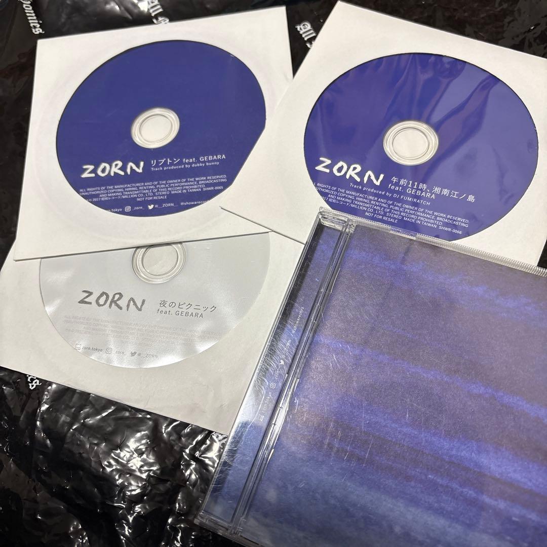 リプトン　午前11時、湘南江ノ島などZORNとマネージャーゲバさんCD4枚セット