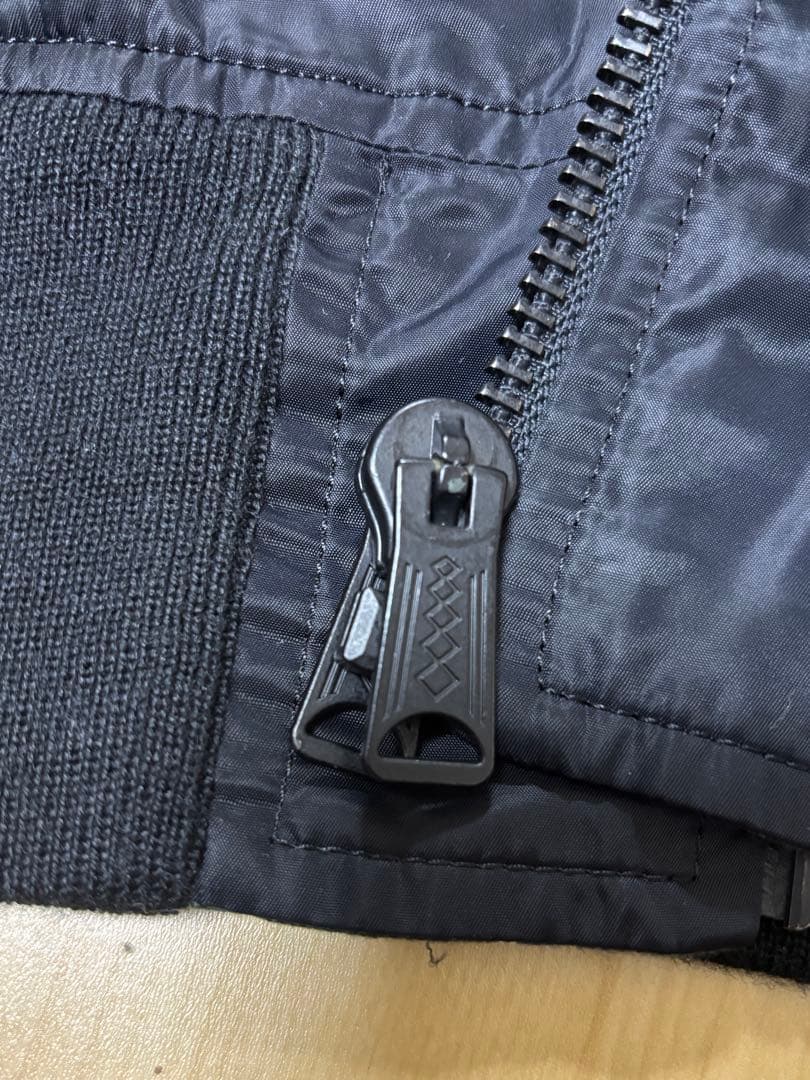 SHINYA NOMOTO MA-1 リバーシブルフライトジャケット　ブラック