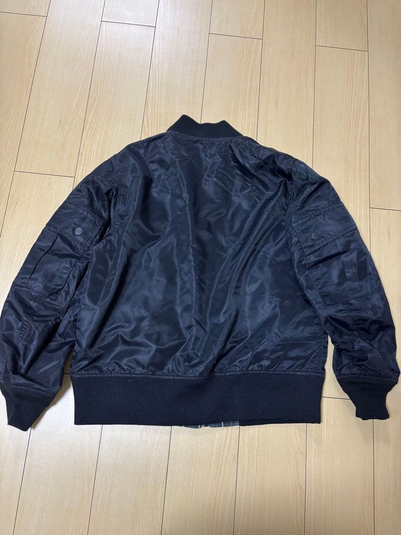 SHINYA NOMOTO MA-1 リバーシブルフライトジャケット　ブラック