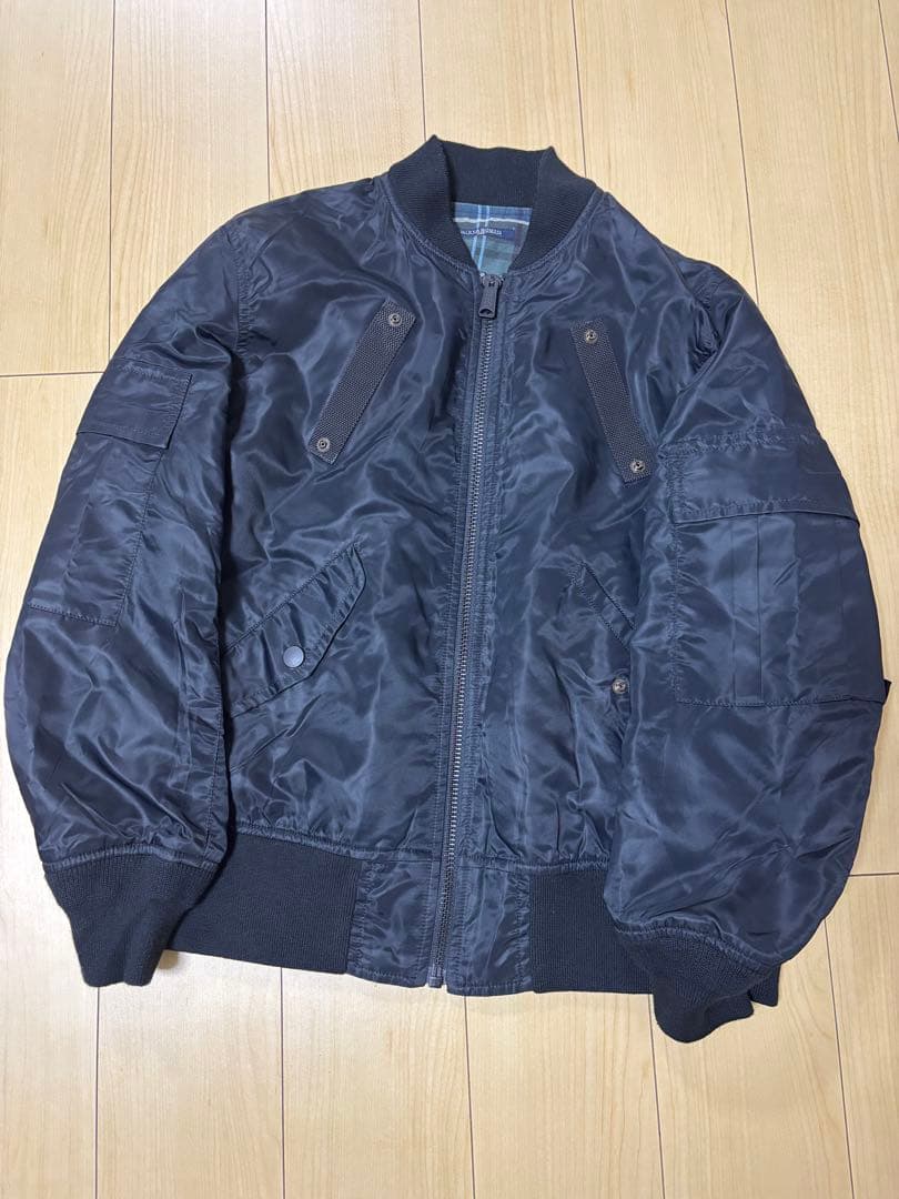 SHINYA NOMOTO MA-1 リバーシブルフライトジャケット　ブラック