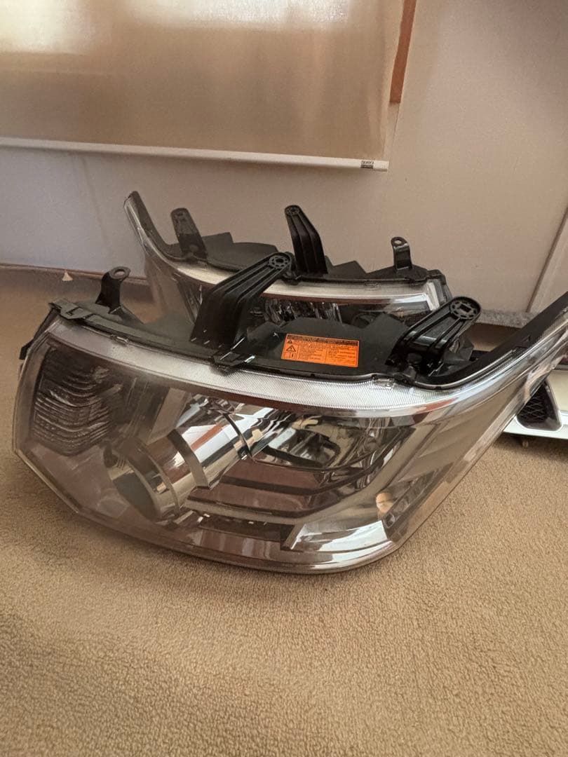 デリカD5 ヘッドライト 2個セット クリア