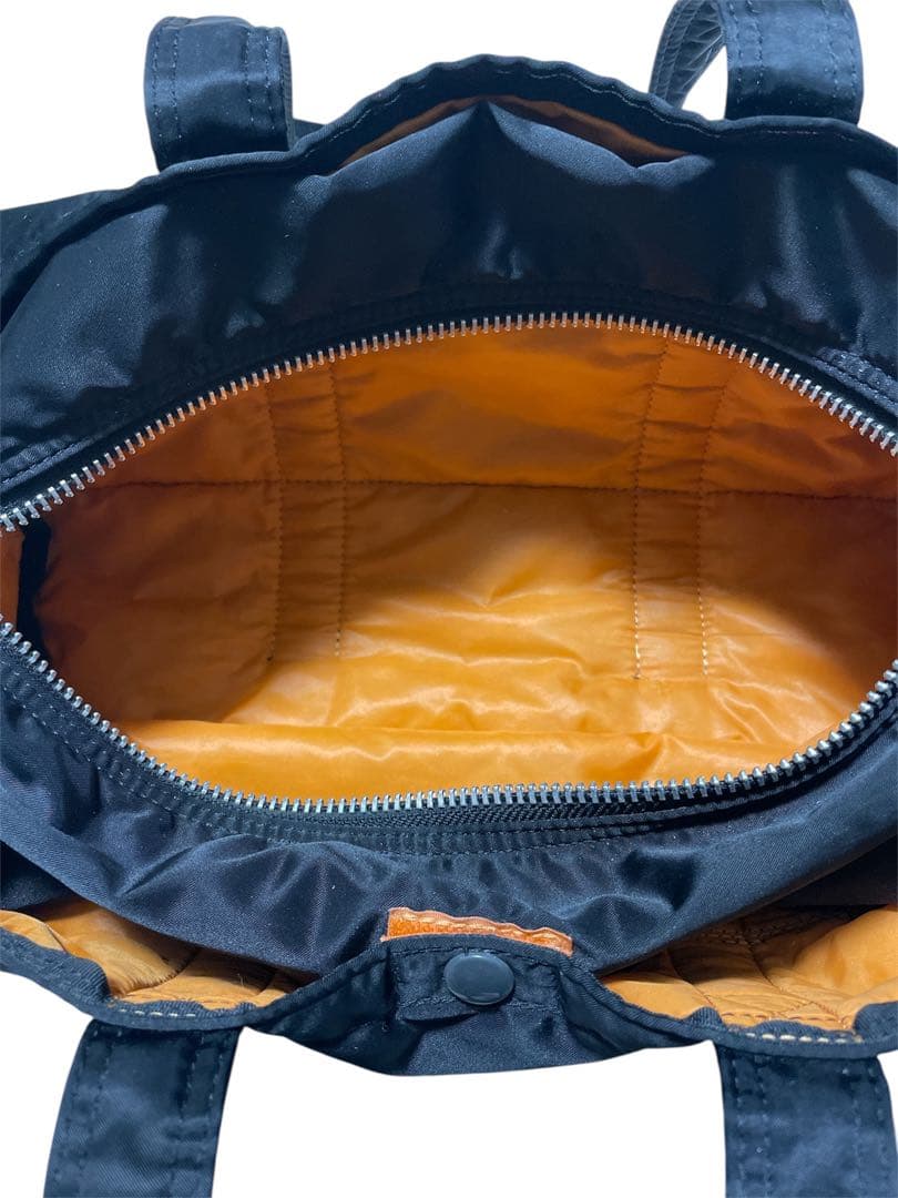 PORTER ブラック ドラムバッグ　吉田カバン