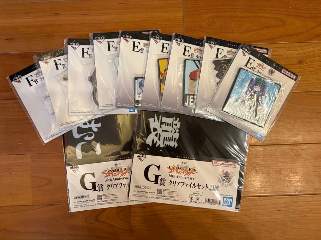 エヴァンゲリオン 30周年一番くじ フィギュア ラストワン賞 B.C.D+おまけ