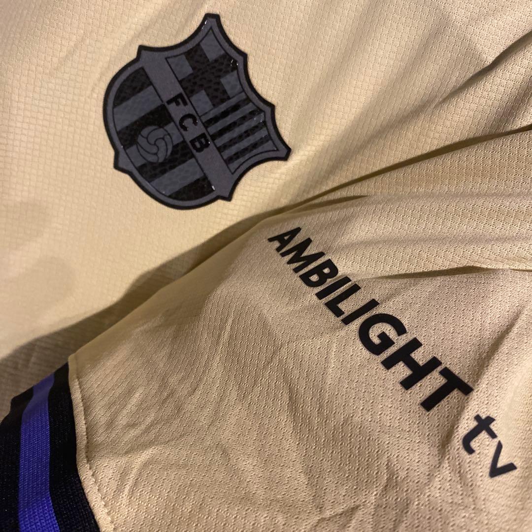 ラフィーニャ　バルセロナ　25/26　アウェイ　CL仕様