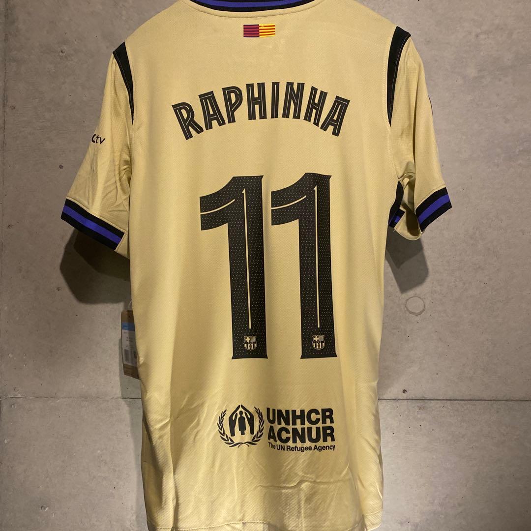 ラフィーニャ　バルセロナ　25/26　アウェイ　CL仕様