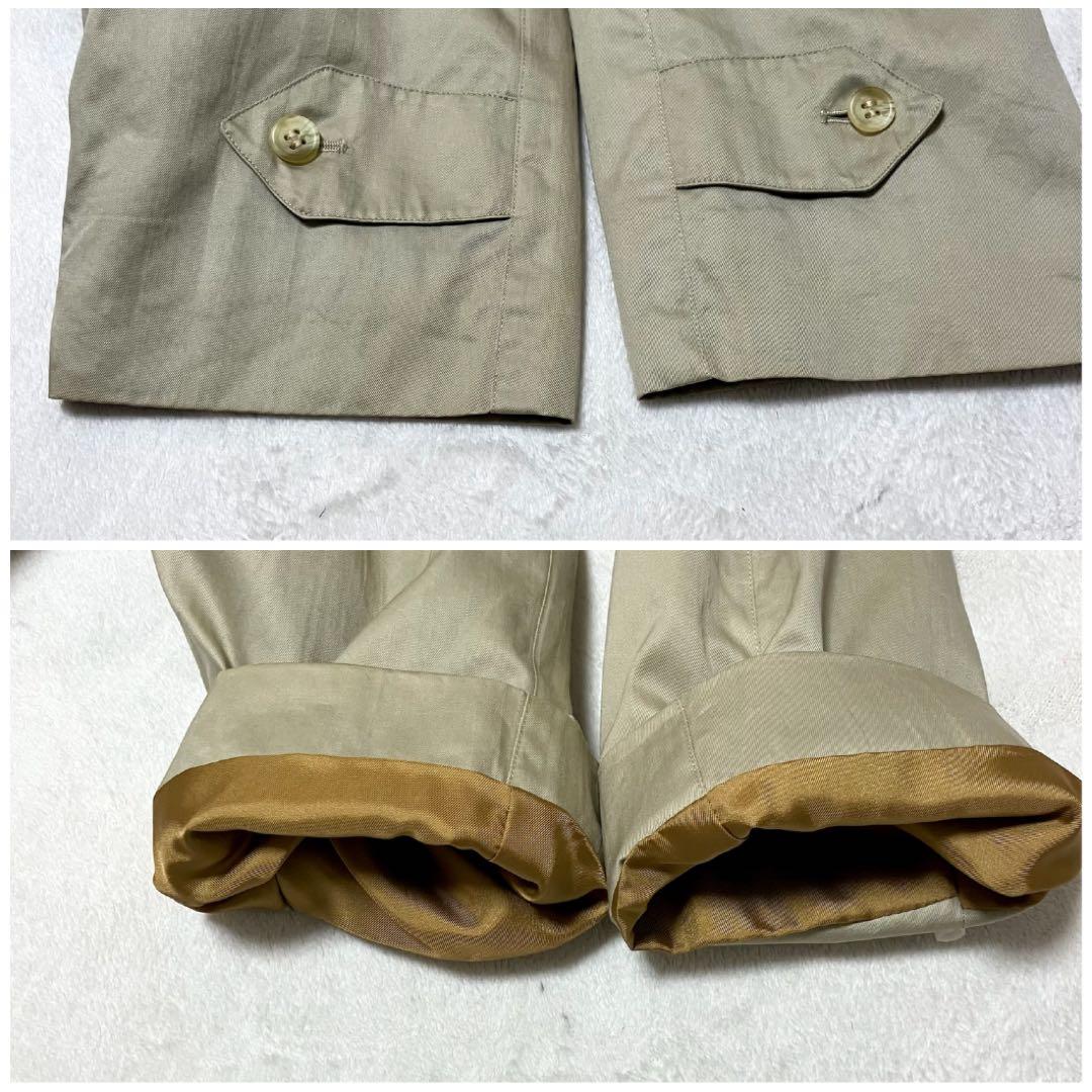 バーバリー　トレンチコート　ロング￼107 裏地ノバチェック総柄￼ ベルト XL