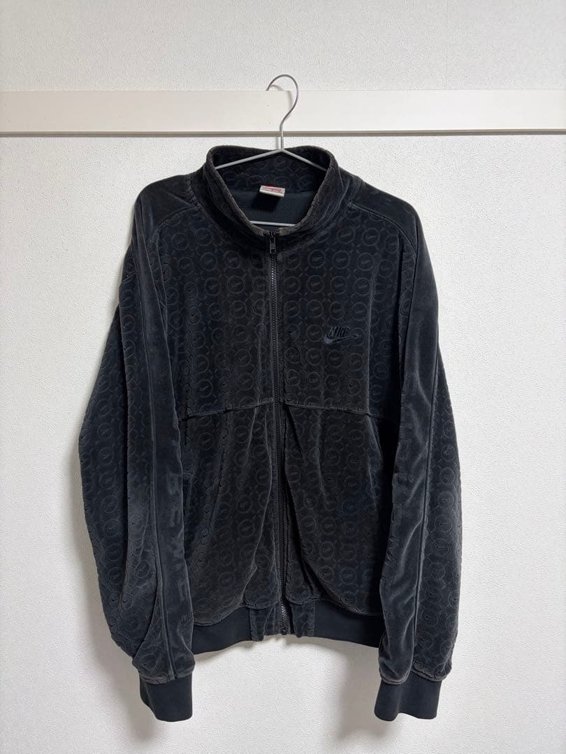 Supreme Nike Velour Track Jacket 黒L