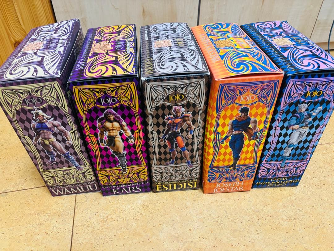 超像可動　ジョジョ　第二部　セット