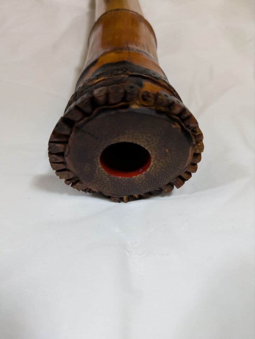 尺八　竹製　　井上昌山　割れあり