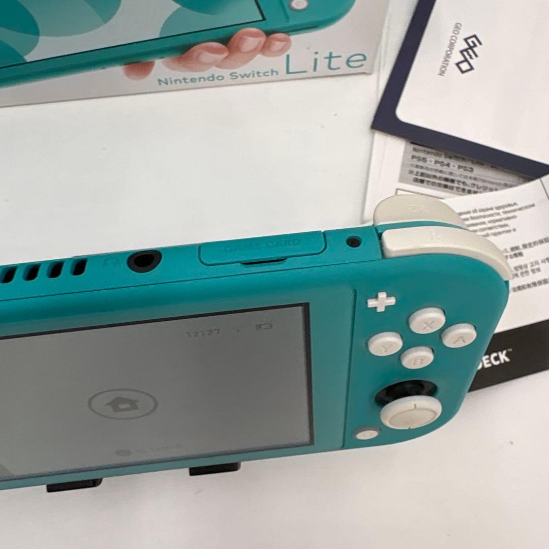 美品　任天堂 Nintendo Switch Lite 本体 ターコイズ