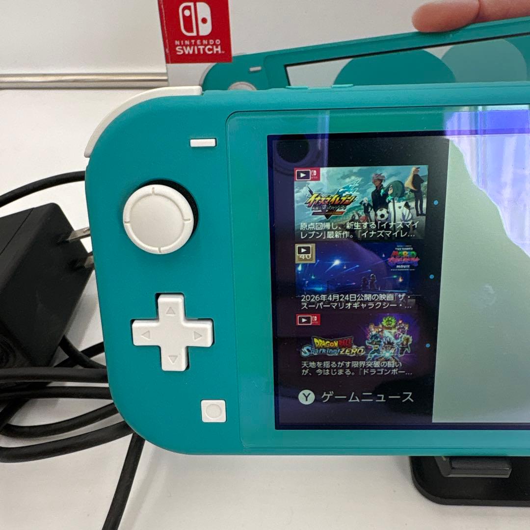 美品　任天堂 Nintendo Switch Lite 本体 ターコイズ
