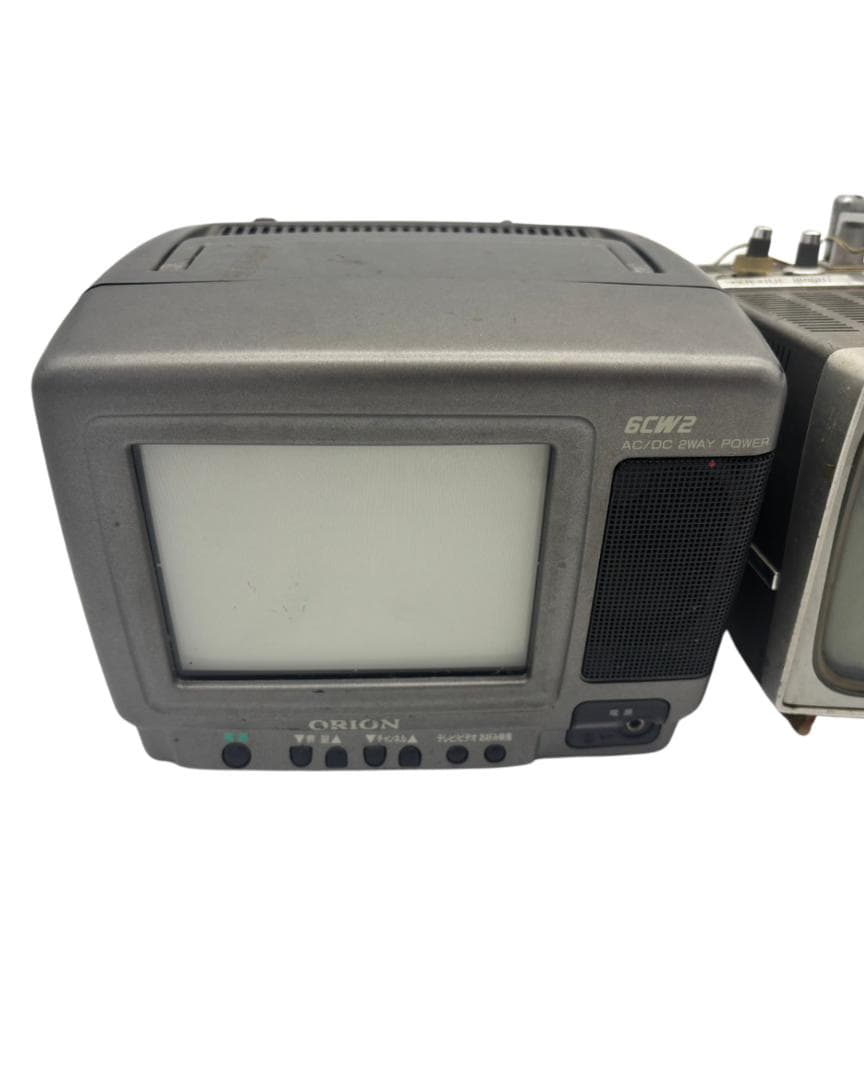 【希少】昭和レトロ ブラウン管 テレビ 3点セット アンティーク インテリア