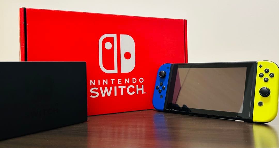 Switch本体　箱付き　キャリングケース付き