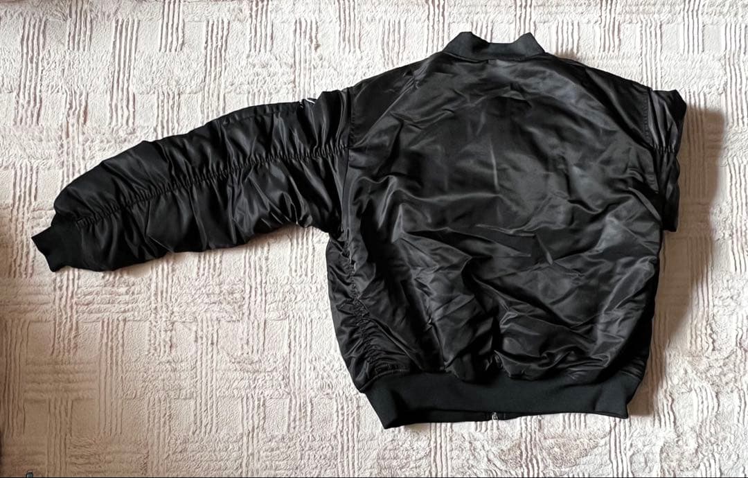 新品ブラックUS AIR FORCE MA-1 Ver1. Lサイズ