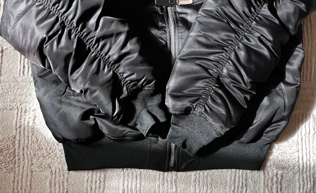 新品ブラックUS AIR FORCE MA-1 Ver1. Lサイズ