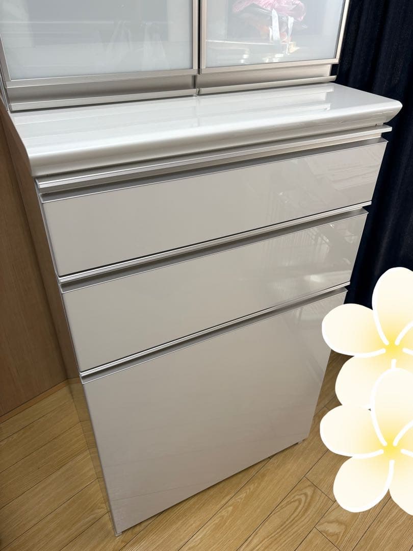 美品＊パモウナ　食器棚　キッチンボード　幅600