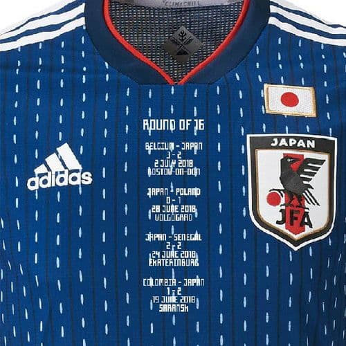 adidas　サッカー　日本代表　受注生産メモリアルユニフォーム　160センチ