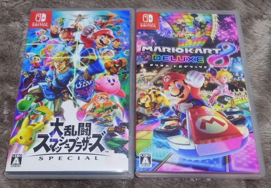 マリオカート8 デラックス 大乱闘 スマッシュブラザーズ スイッチ