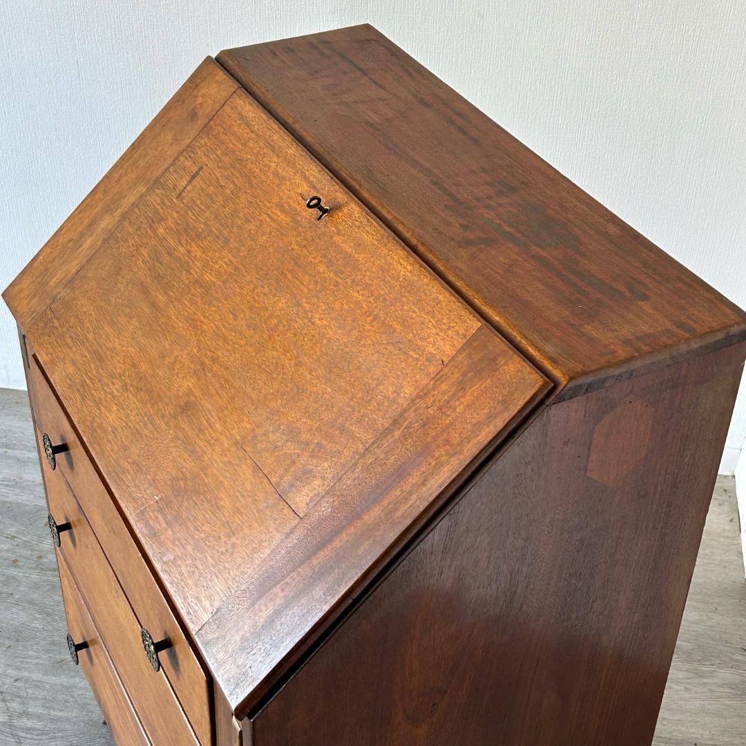 イギリス アンティーク 家具 ライティング ビューロー 英国 チェスト 540A