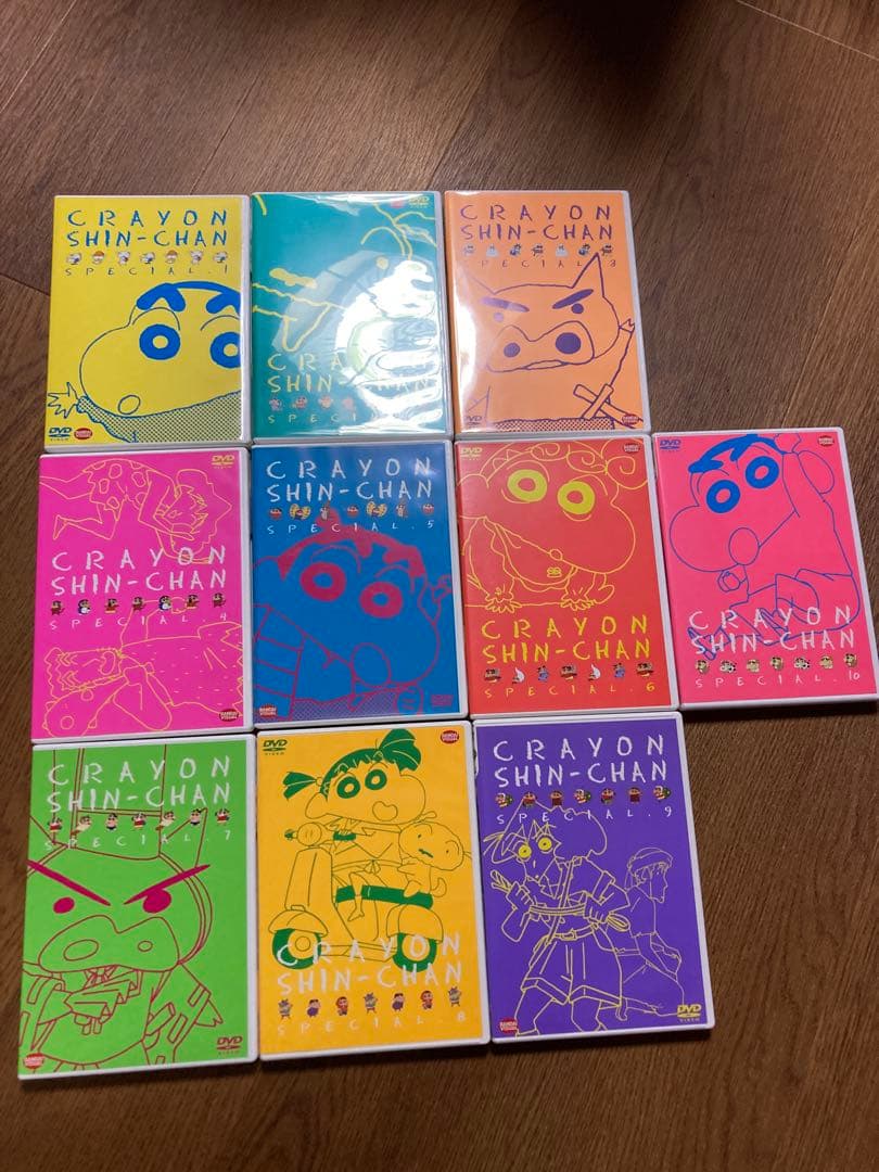 美品　クレヨンしんちゃん　スペシャル　DVD 10本セット