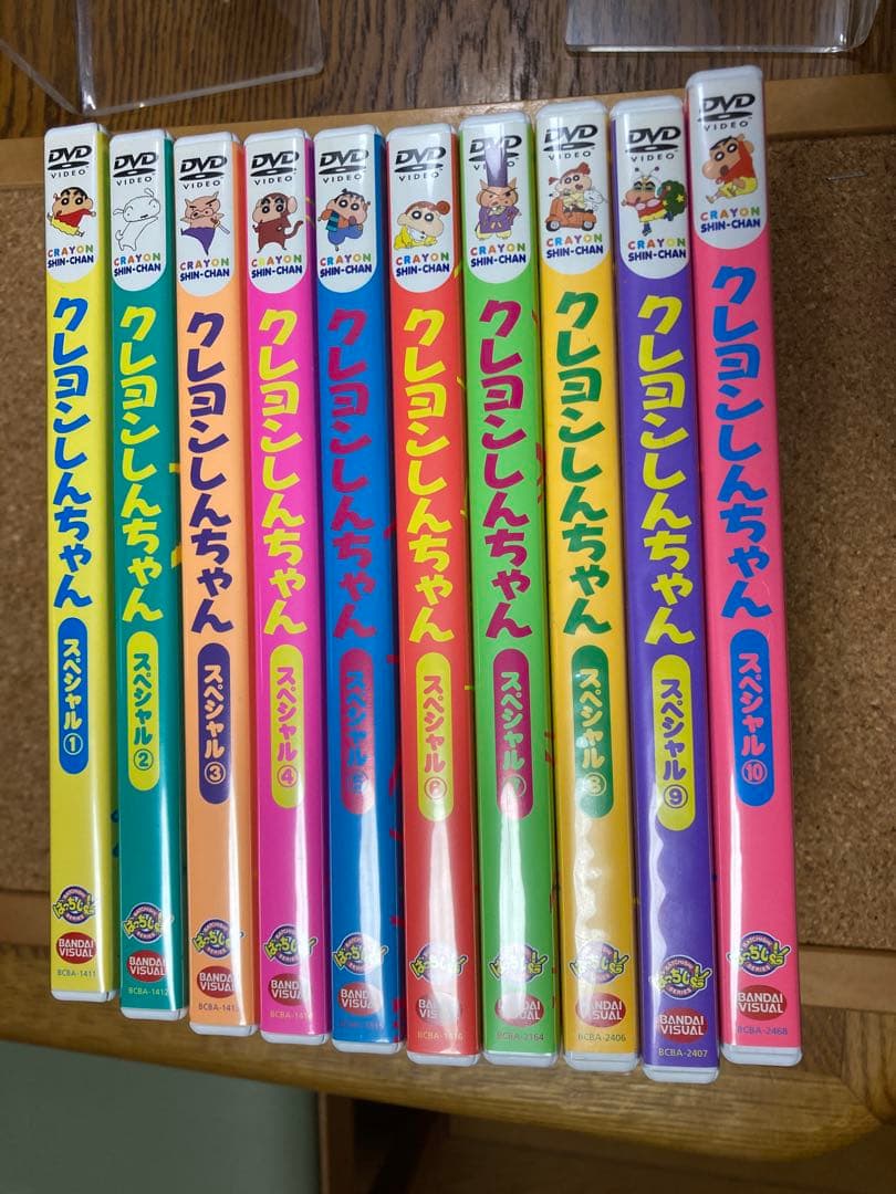 美品　クレヨンしんちゃん　スペシャル　DVD 10本セット