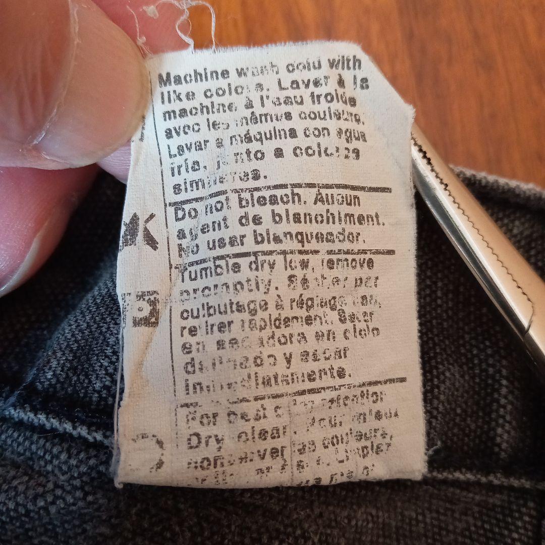 1*K様 USA製　カーハート　ダブルニーペインターパンツ　グレー　33×36