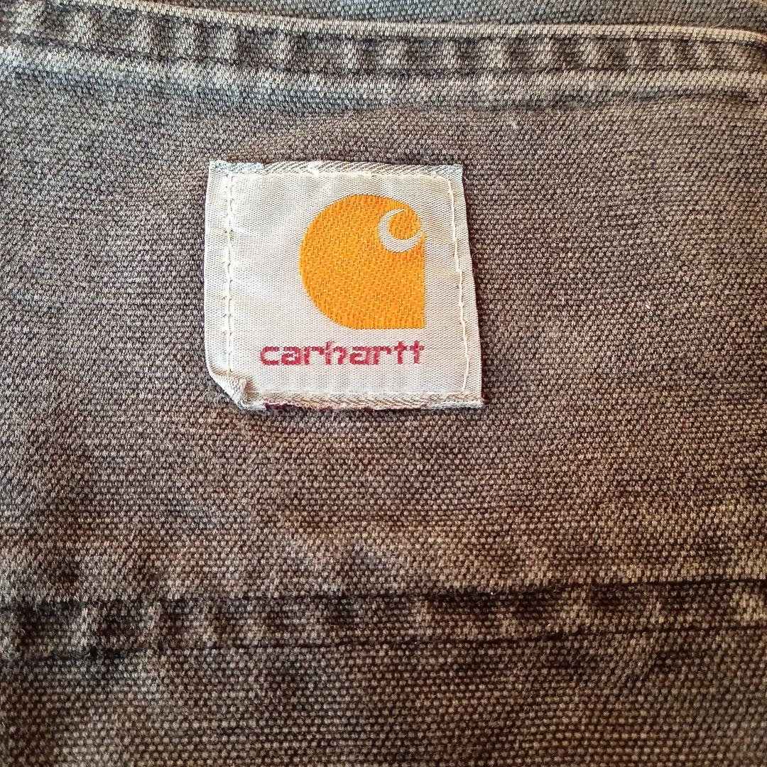 1*K様 USA製　カーハート　ダブルニーペインターパンツ　グレー　33×36