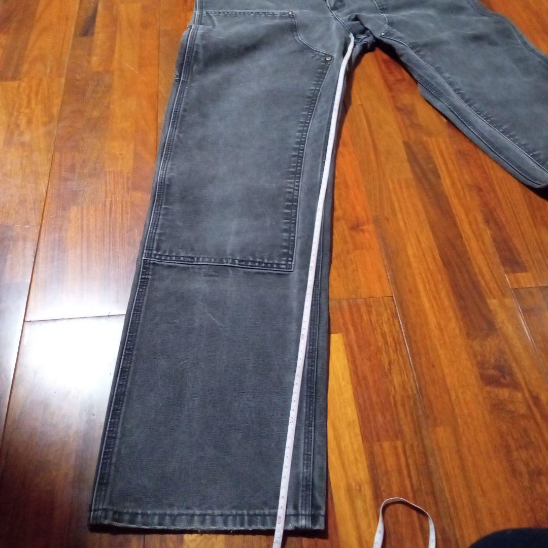 1*K様 USA製　カーハート　ダブルニーペインターパンツ　グレー　33×36