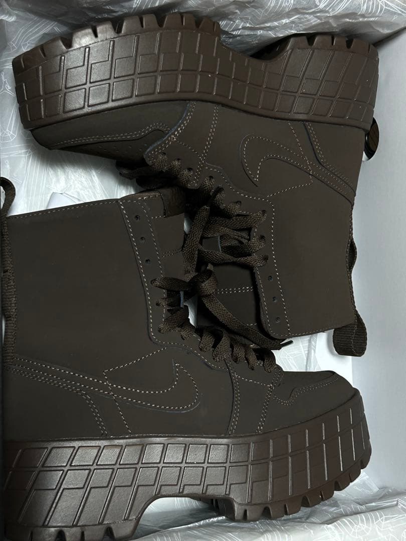 NIKE ナイキ エアジョーダン1 ブルックリン ブラウン　ハイカット 23cm