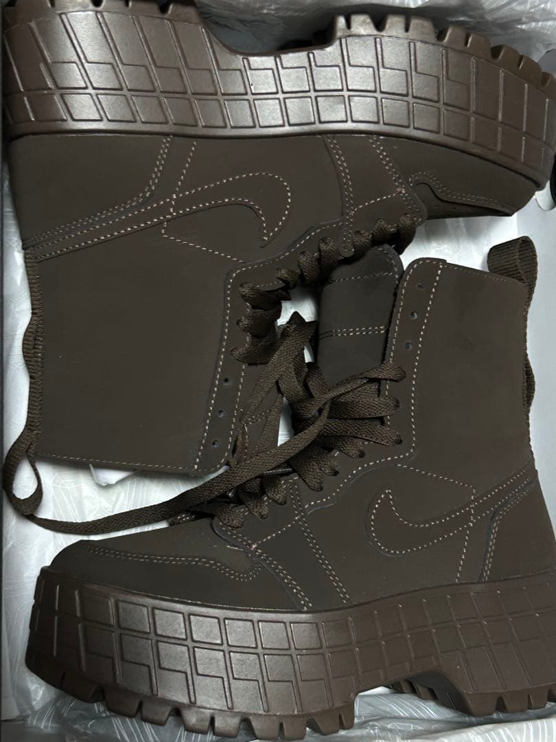 NIKE ナイキ エアジョーダン1 ブルックリン ブラウン　ハイカット 23cm