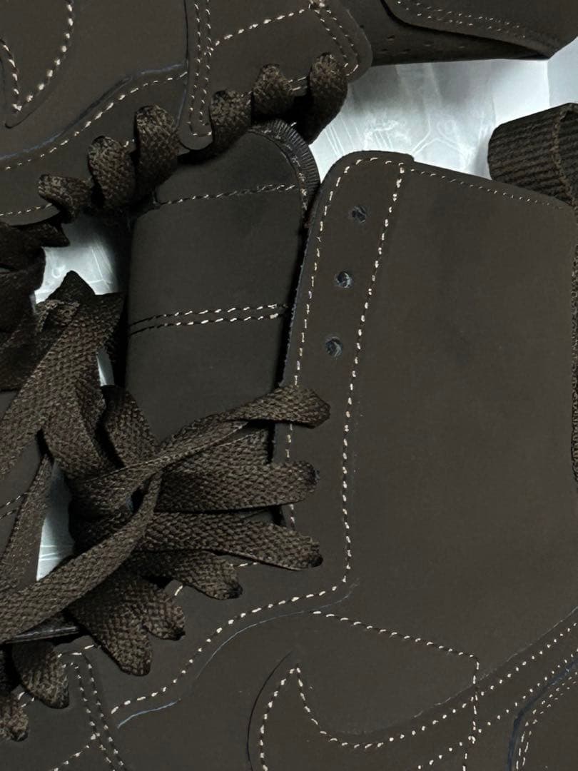 NIKE ナイキ エアジョーダン1 ブルックリン ブラウン　ハイカット 23cm