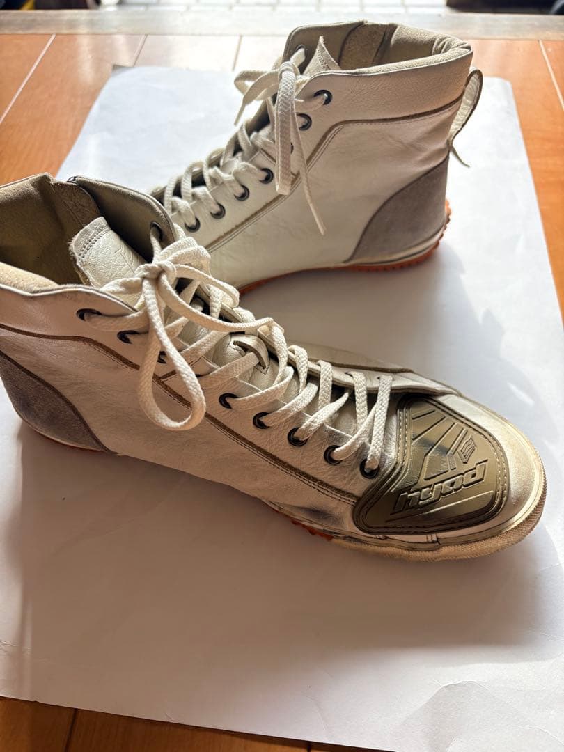 ヒョウドウ ハイカット スニーカー HYOD バイク