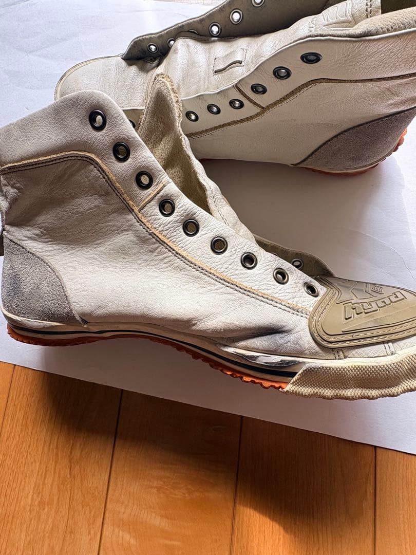 ヒョウドウ ハイカット スニーカー HYOD バイク