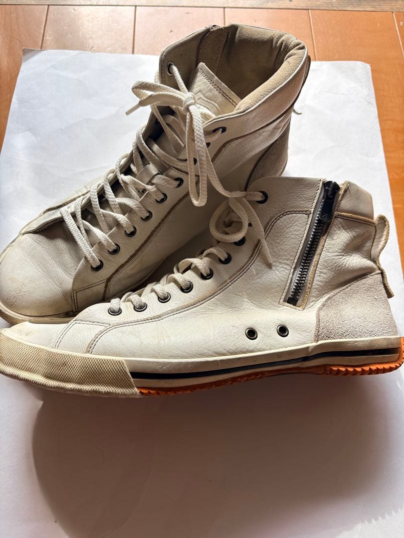 ヒョウドウ ハイカット スニーカー HYOD バイク