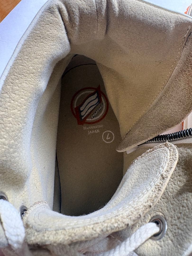 ヒョウドウ ハイカット スニーカー HYOD バイク