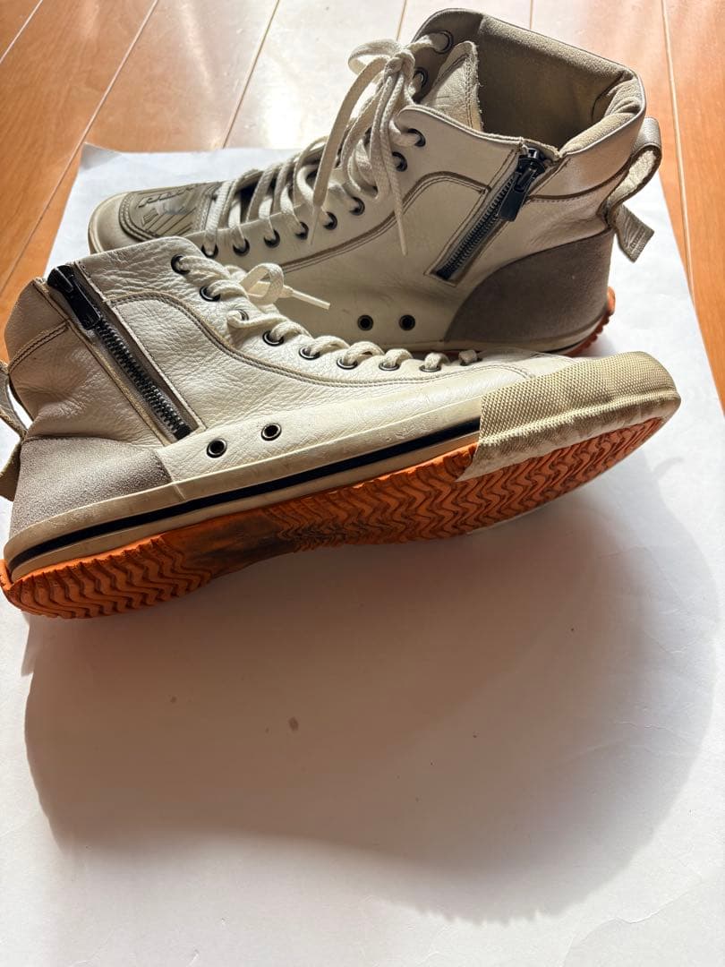 ヒョウドウ ハイカット スニーカー HYOD バイク