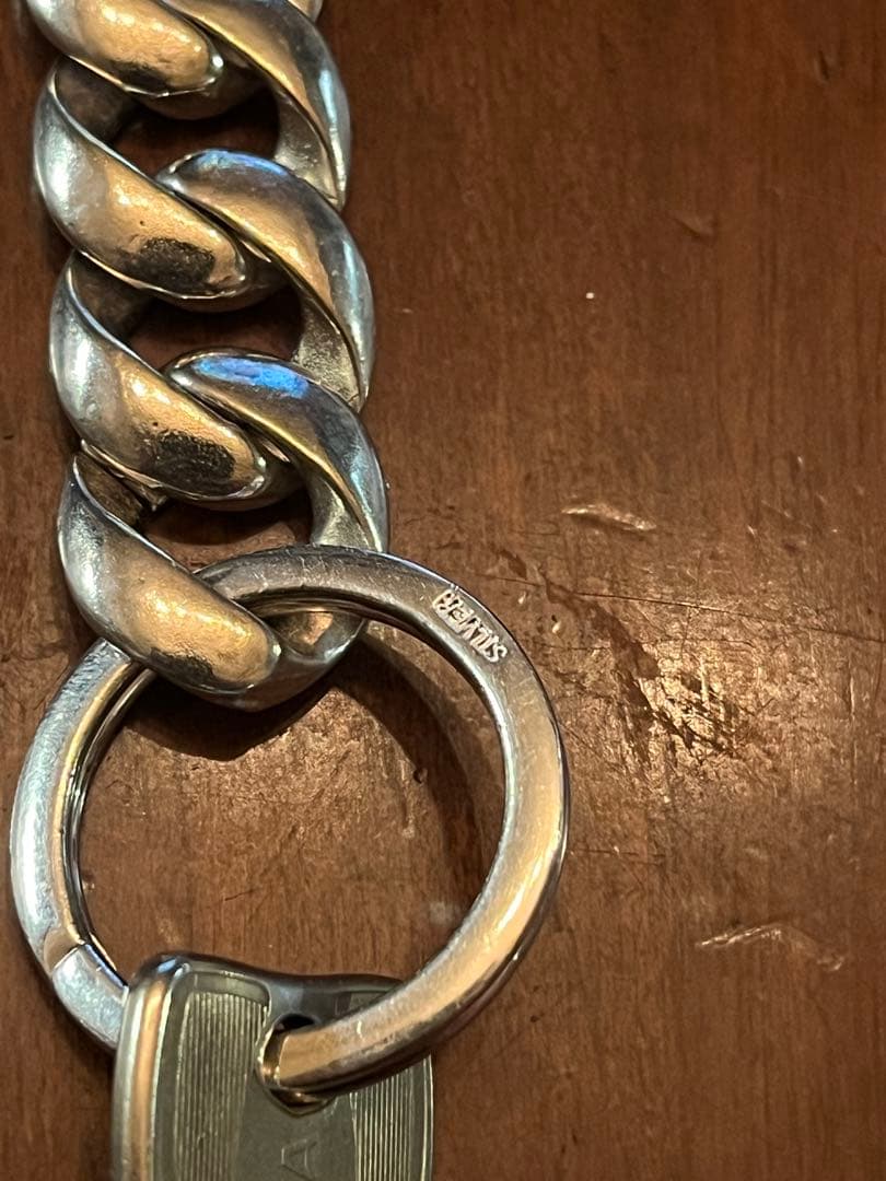 シルバー925製 ロングキーチェーン