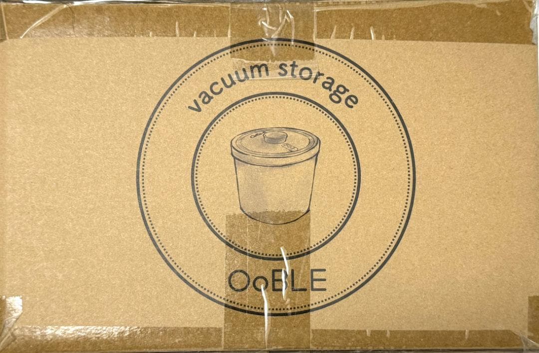 OobLE（オーブル） 真空保存食品保存容器 ミニ ホワイト 未開封新品