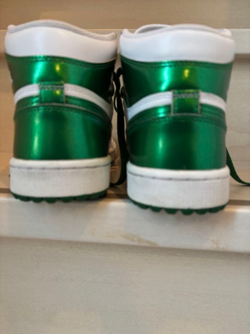 jordan 1 high G Nike ホワイト/メタリックグリーン 26cm