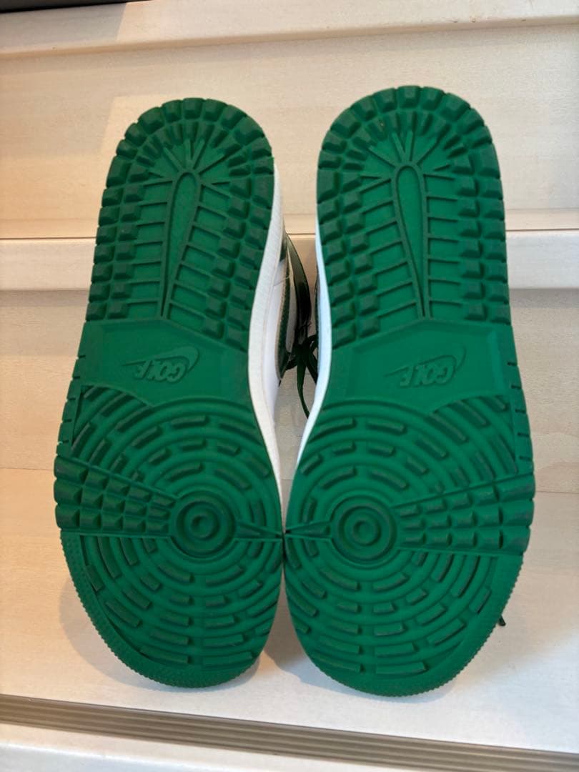 jordan 1 high G Nike ホワイト/メタリックグリーン 26cm