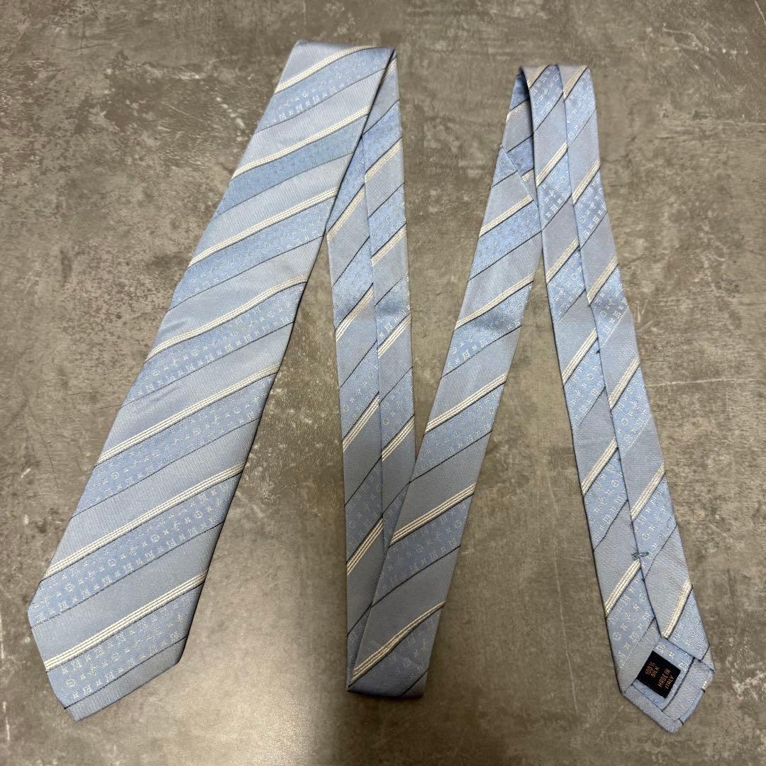 【✨美品✨】LOUIS VUITTON ネクタイ レジメンタル ロゴ 結婚式