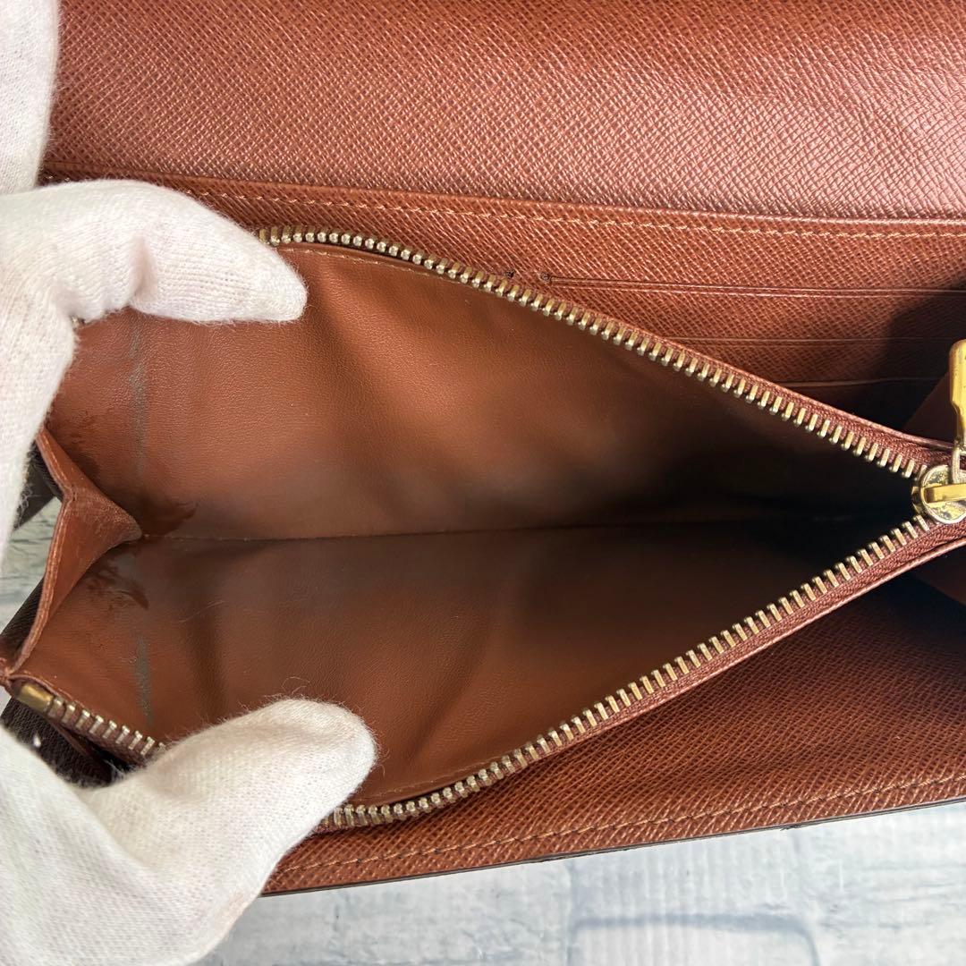 55 LOUIS VUITTON ルイヴィトン　モノグラム　長財布　極美品　k5
